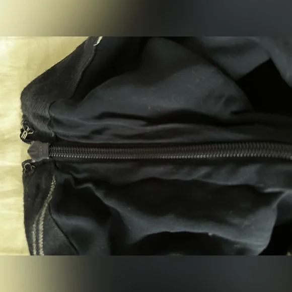 Stripped Abercrombie & Fitch pinstriped mini skirt with tie size XS - Picture 5 of 5